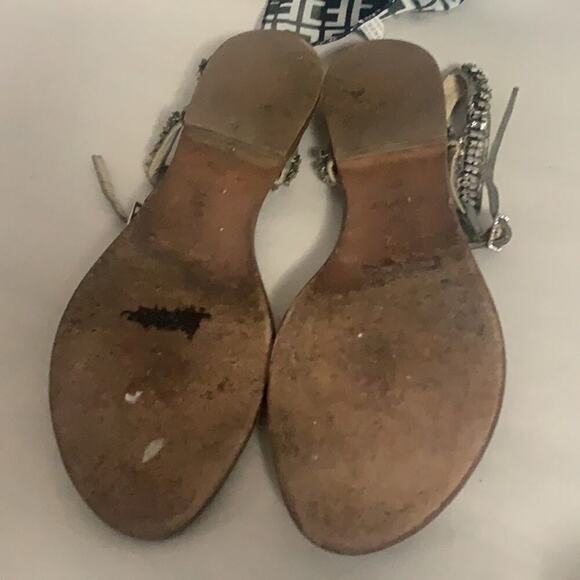 JIMMY CHOO T STRAP SANDALS SIZE‎ 37 - Picture 2 of 5